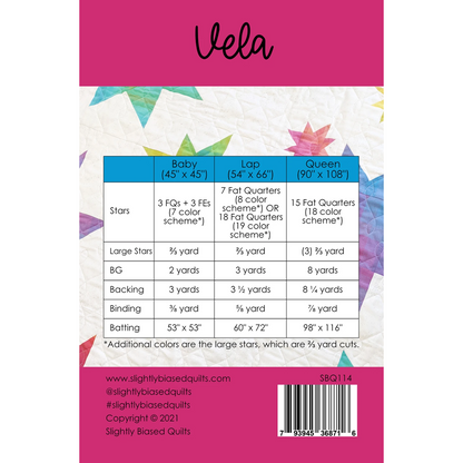 Slightly Biased Quilts | Vela