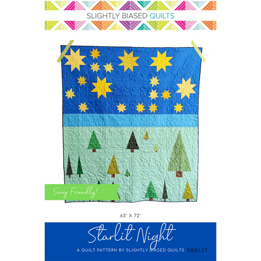 Slightly Biased Quilts | Starlit Night