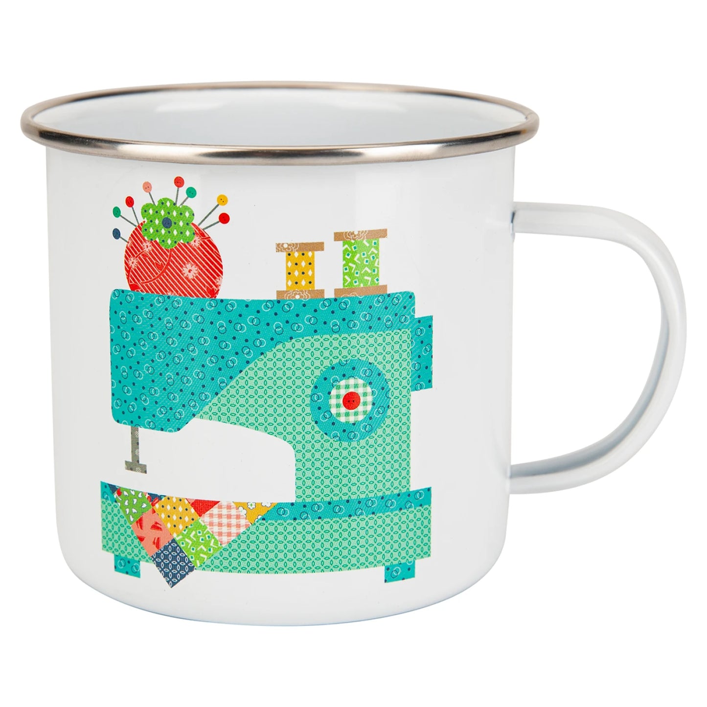 Sew Happy Tin Mug