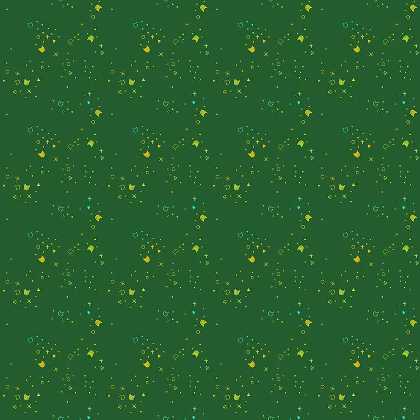 Green | Curated Colours Fat Quarter Stack | 12 FQ