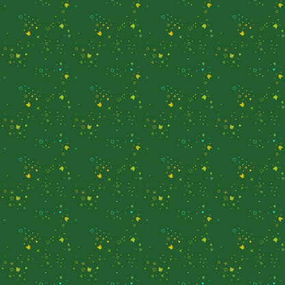 Green | Curated Colours Fat Quarter Stack | 12 FQ