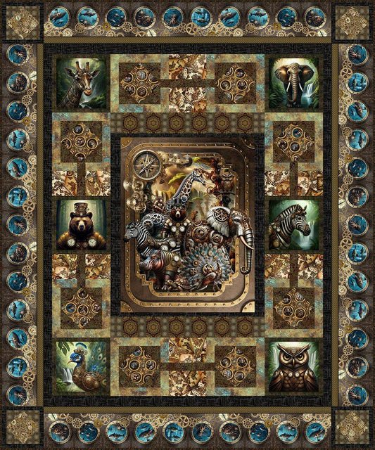 Steampunk Menagerie | Quilt Kit