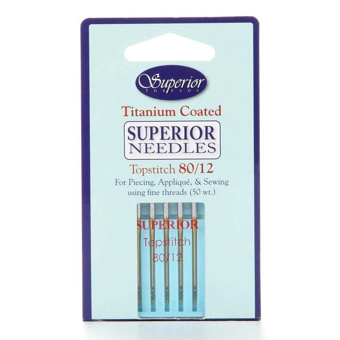 Superior Topstitch Machine Needles | Various Sizes