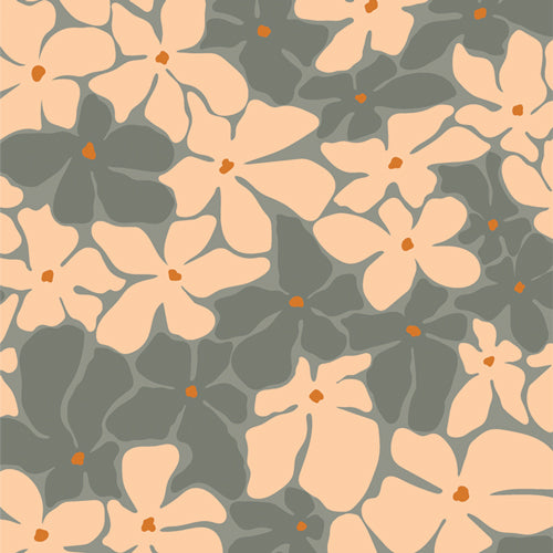 Tangerine | Bloom Burst Floral