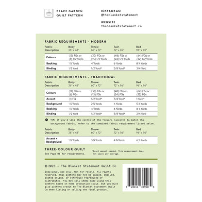 The Blanket Statement | Peace Garden