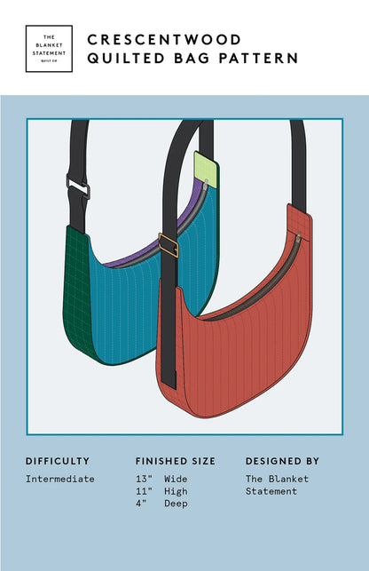 The Blanket Statement | Crescentwood Quilted Bag