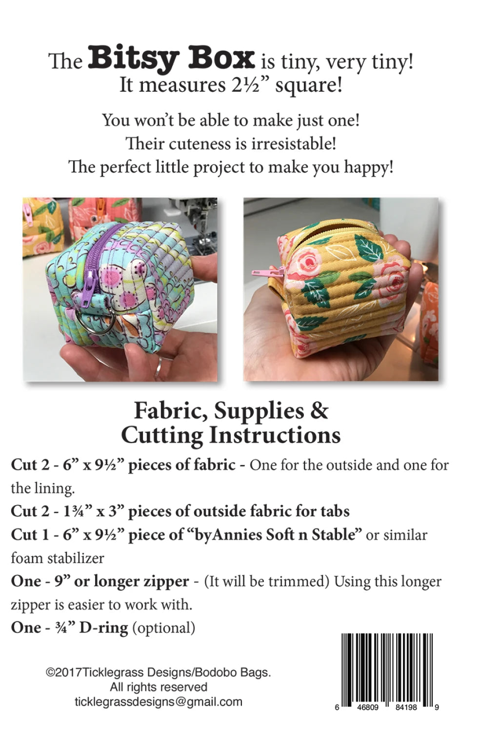 Bodobo Bags | Bitsy Box