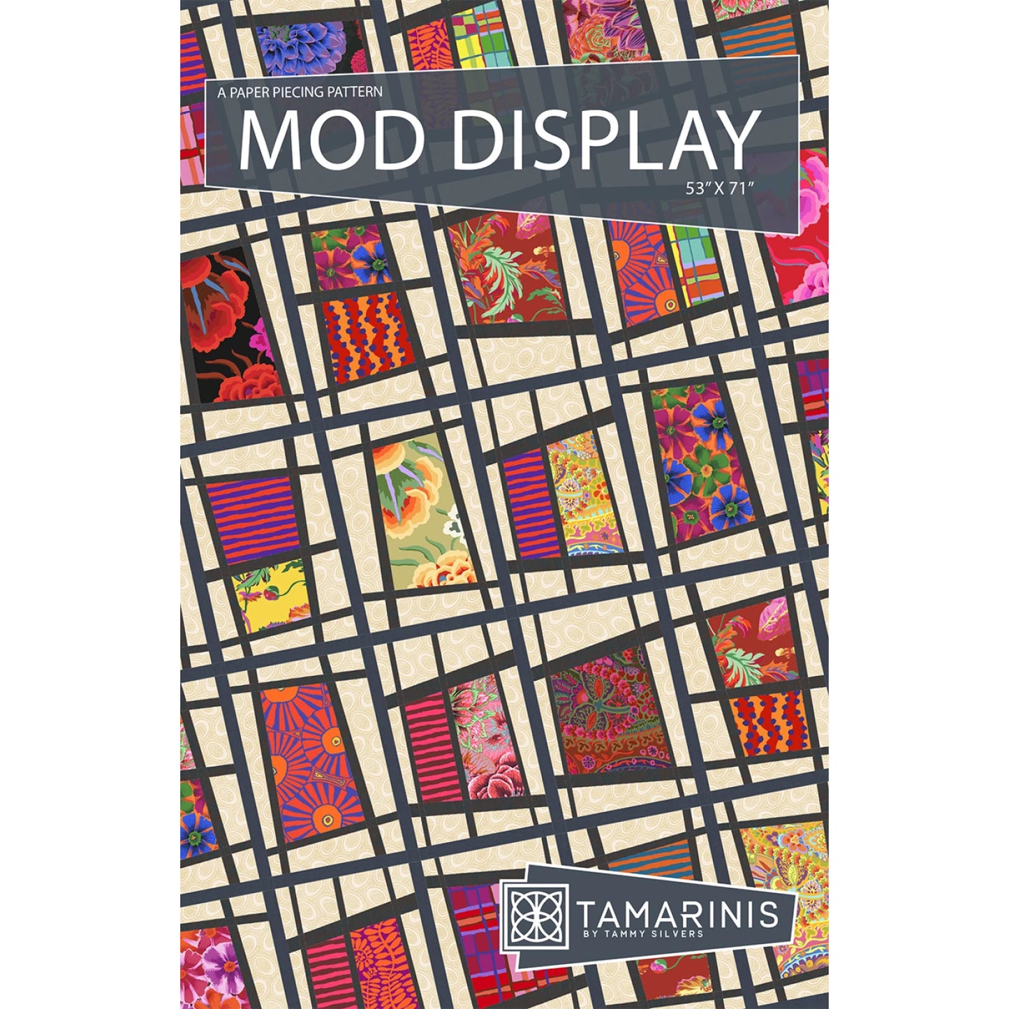 Tamarinis | Paper Piecing Pattern | Mod Display