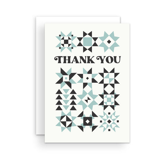 Greeting Card | Thank You Quilt Blocks
