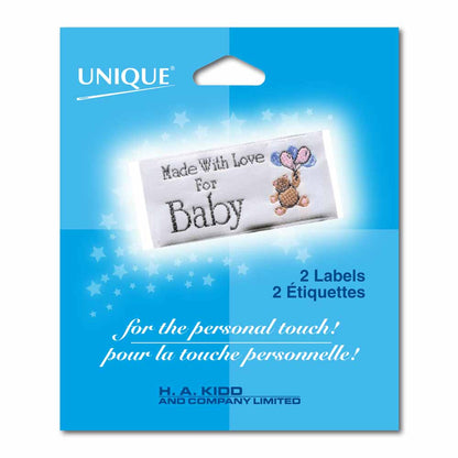 Unique Labels | Made with Love for Baby
