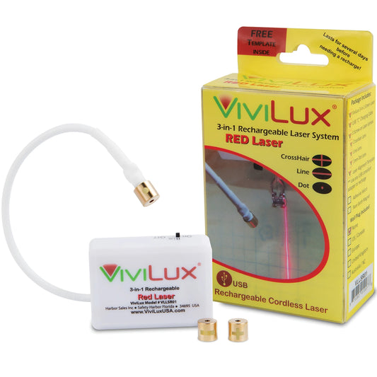 Vivilux 3-in-1 Rechargeable Laser System | Rechargeable Cordless Laser