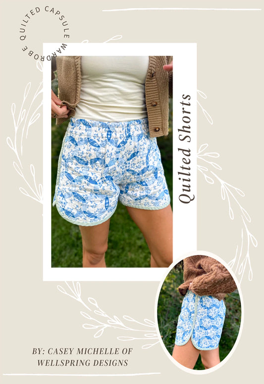 Wellspring Designs | Quilted Shorts