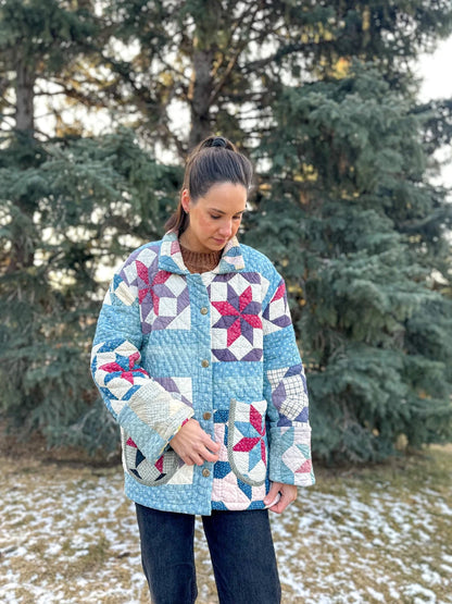 Wellspring Designs | Quilted Chore Coat