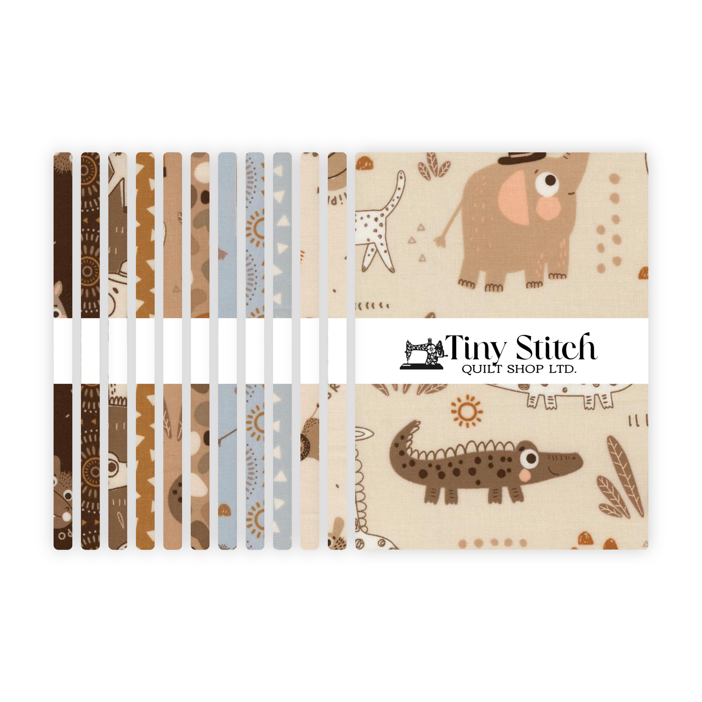 Wildly Cute Safari | Fat Quarter