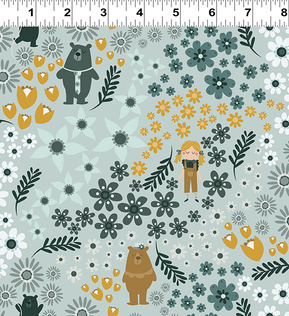 Little Goldi | Meadow - Light Teal