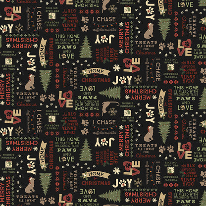 Christmas Tails Fat Quarter Stack | 13 FQ