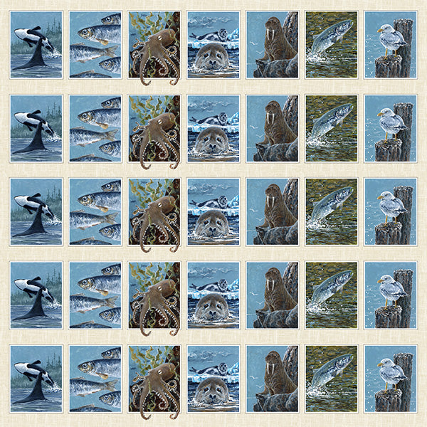 Land Sea Sky || Natural Y5870 | Panel