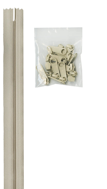 Zipper by the Yard | Various Colours