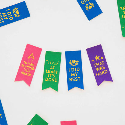 Organic Cotton Labels | Award Ribbon