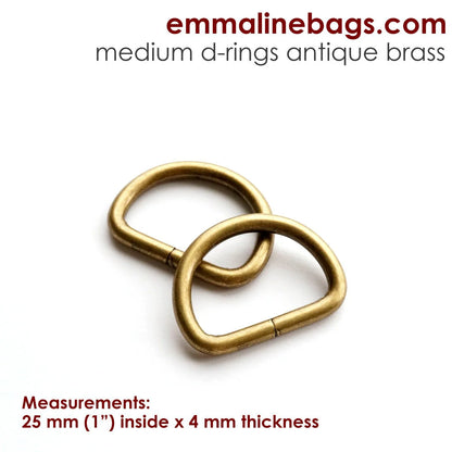 1" D-Ring | 4pk