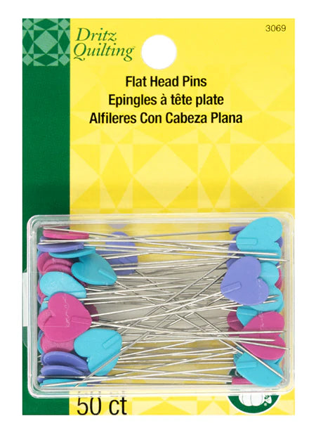 Dritz Flat Head Pins | 50 ct.