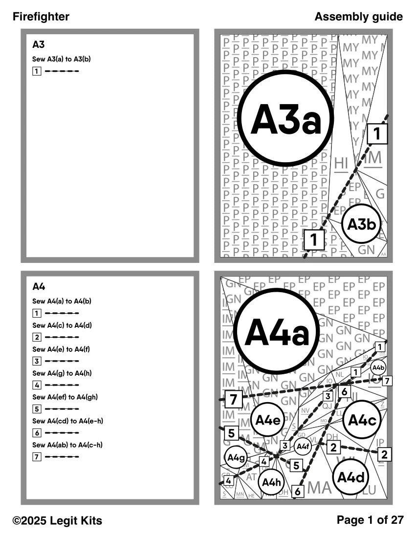 Legit Kits | Firefighter Pattern