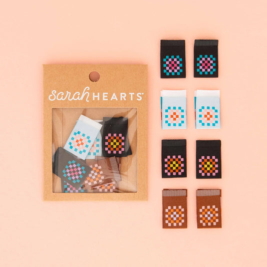 Woven Labels | Granny Square Multipack