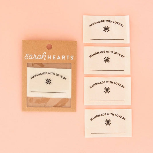 Organic Cotton Write-In Labels | Handmade with Love