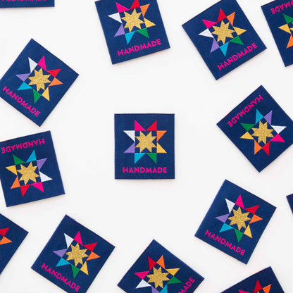 Organic Cotton Labels | Handmade Quilt Star
