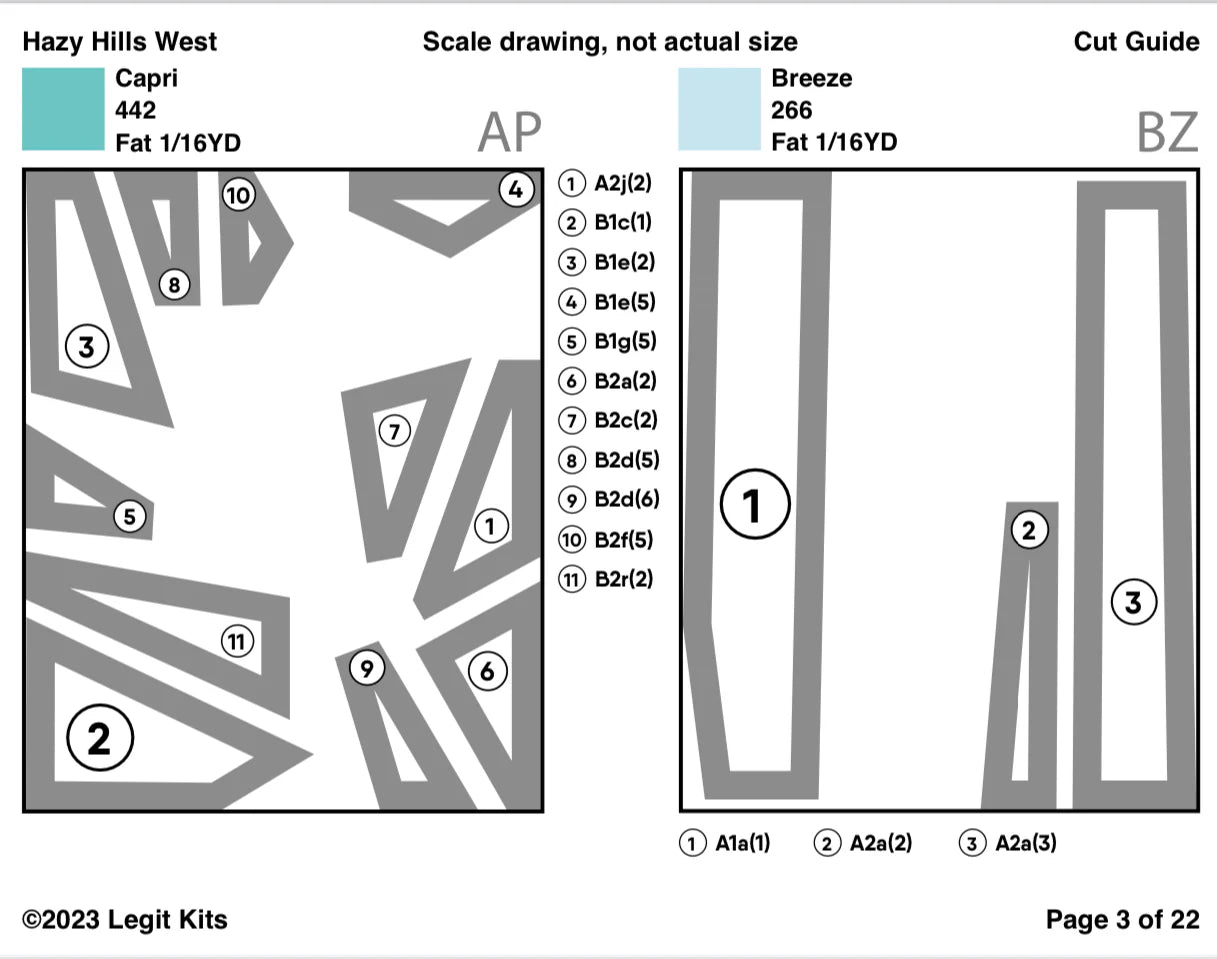 Legit Kits | Hazy Hills West Pattern