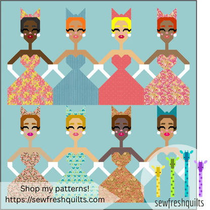 Sew Fresh Quilts | Mid Century Modern Material Girl