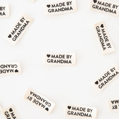 Organic Cotton Labels | Made by Grandma