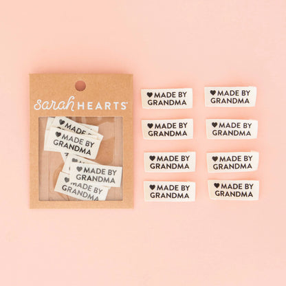 Organic Cotton Labels | Made by Grandma