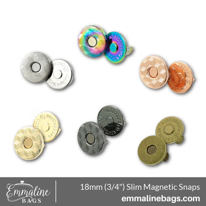 3/4" (18mm) Magnetic Snap Closure | 2pk