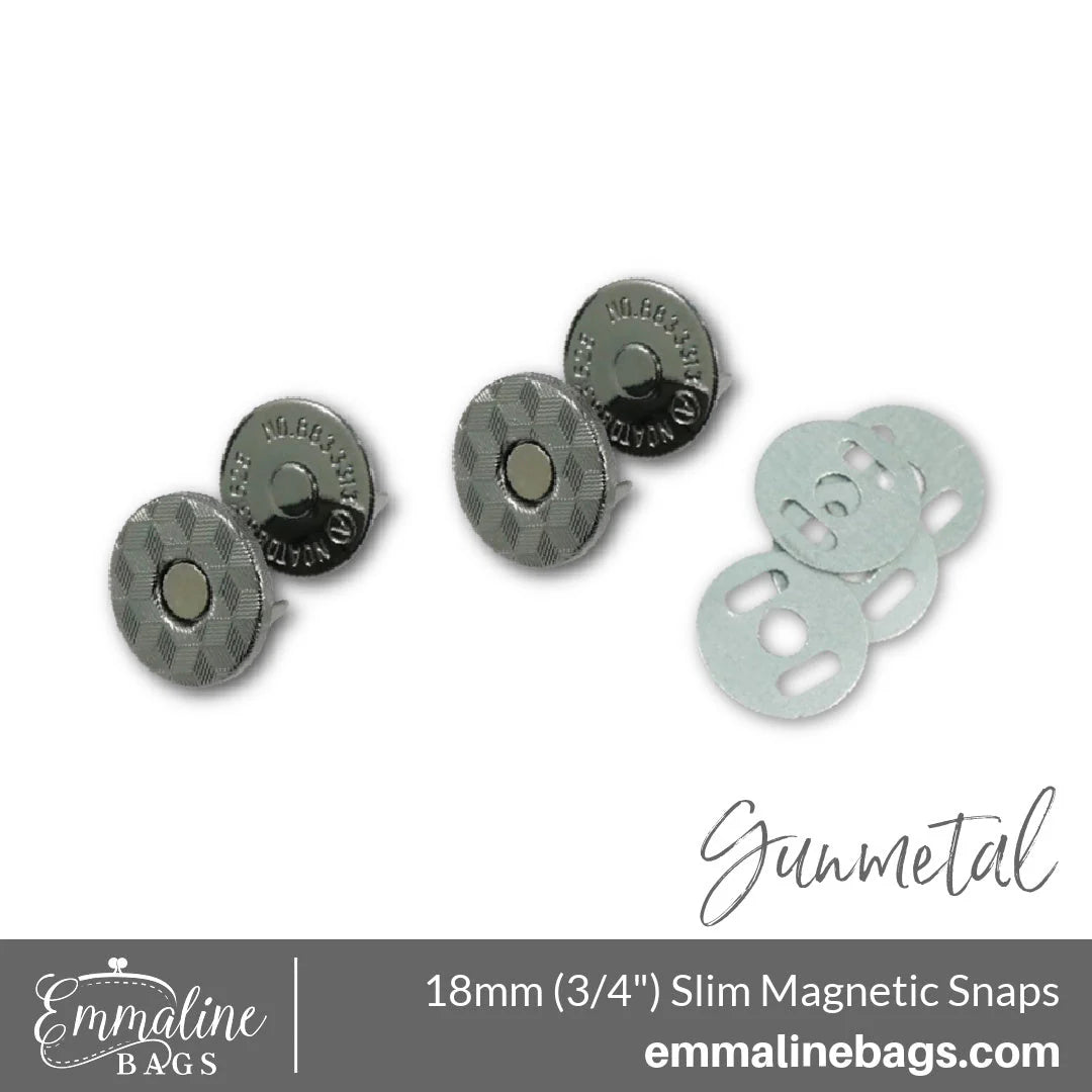 3/4" (18mm) Magnetic Snap Closure | 2pk