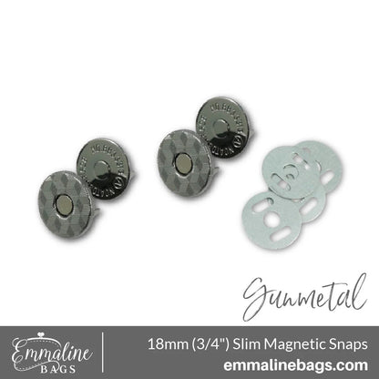 3/4" (18mm) Magnetic Snap Closure | 2pk