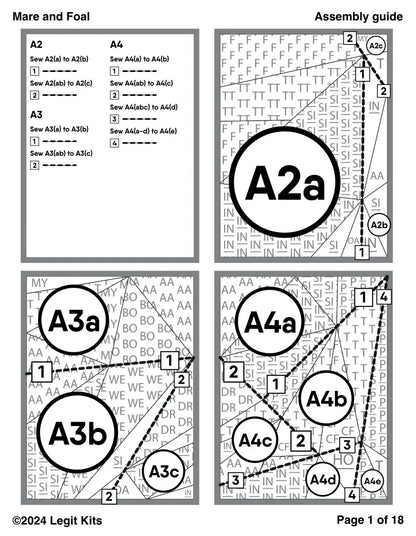 Legit Kits | Mare and Foal Pattern