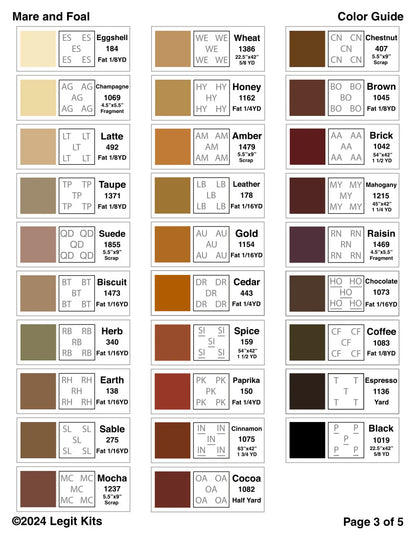 Legit Kits | Mare and Foal Pattern