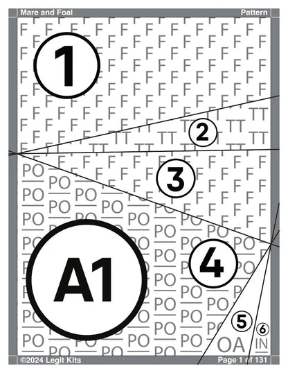 Legit Kits | Mare and Foal Pattern