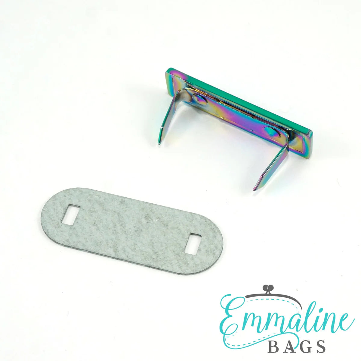 Emmaline Bags | Metal Bag Label "handmade"