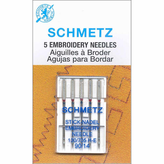 Schmetz Embroidery Machine Needle Size 90/14