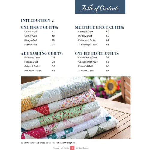 It's Sew Emma | Simply Half Yards