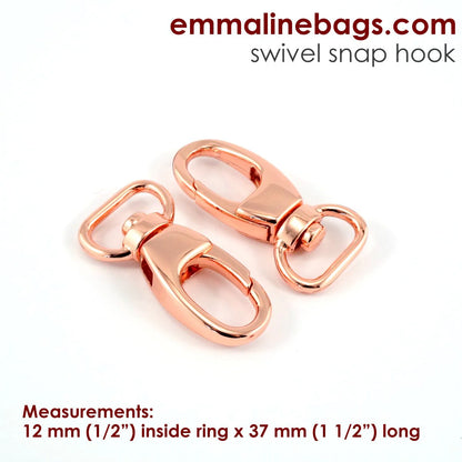 1½" Swivel Snap Hooks | Designer Profile in Iridescent Rainbow