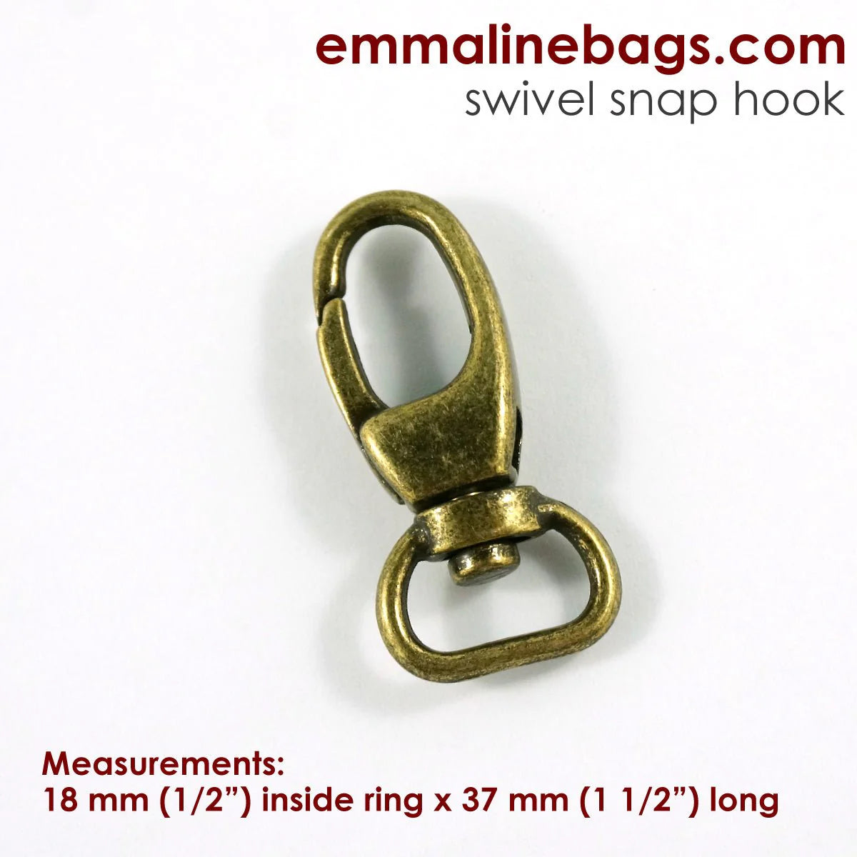 1½" Swivel Snap Hooks | Designer Profile in Iridescent Rainbow
