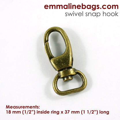 1½" Swivel Snap Hooks | Designer Profile in Iridescent Rainbow