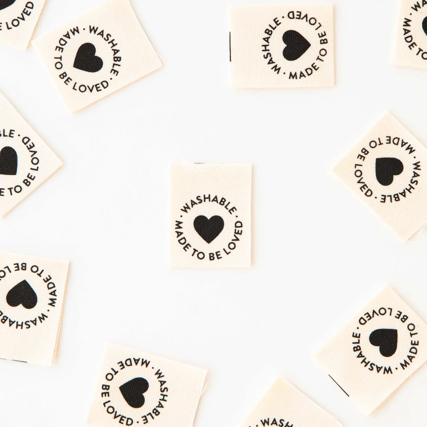 Organic Cotton Labels | Washable