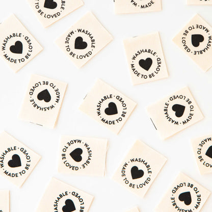 Organic Cotton Labels | Washable