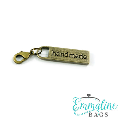 "handmade" Zipper Pulls | Various Colours