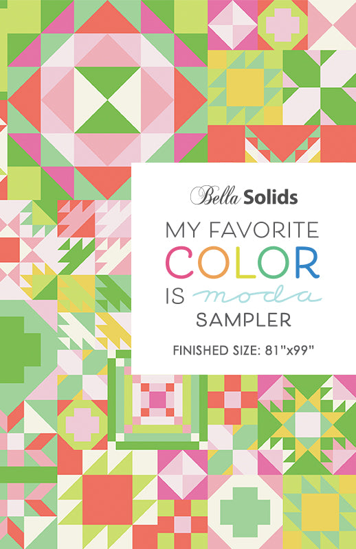 My Favorite Color is Moda Quilt Pattern