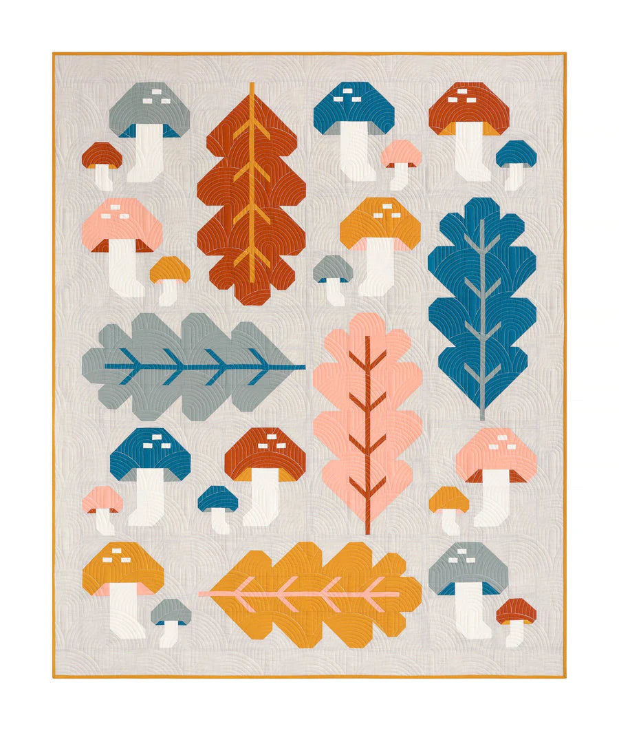 Pen & Paper Patterns | Forest Fungi Quilt